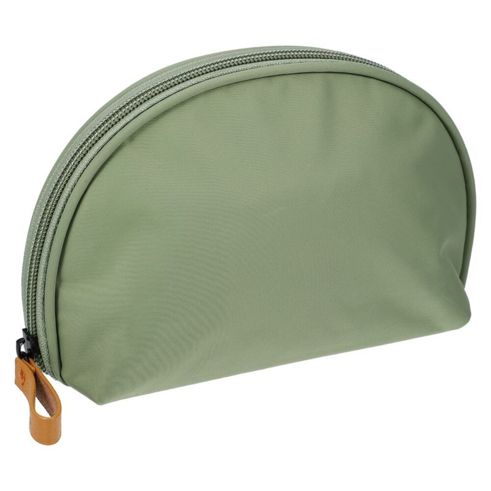 Half Moon Travel Handy Cosmetic Beauty Organizer Bag Dark Green